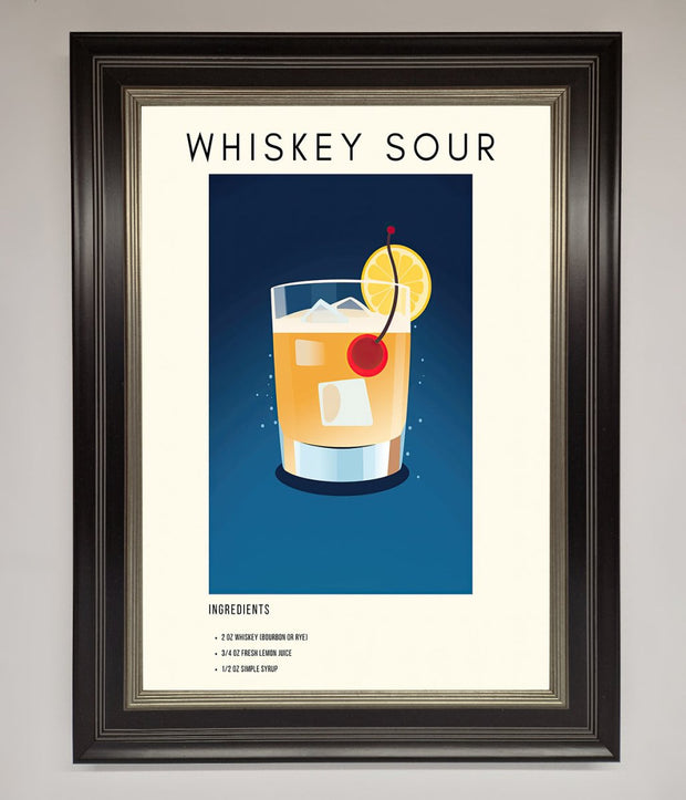 Whiskey Sour Framed Poster-8