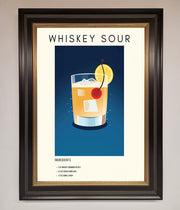Whiskey Sour Framed Poster-9