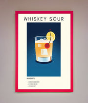 Whiskey Sour Framed Poster-13