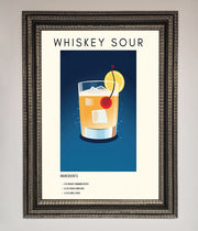 Whiskey Sour Framed Poster-17