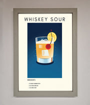 Whiskey Sour Framed Poster-3