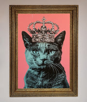 Your Majesty Cat Framed Print-15