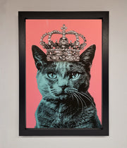 Your Majesty Cat Framed Print-1