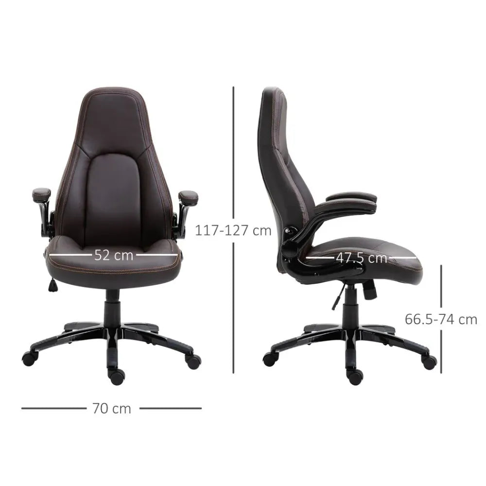 PU Leather Office Chair High Back Swivel Office Chair