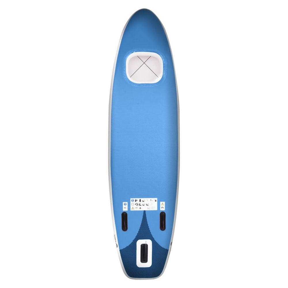 Paddle Board Set Sea Blue 360x81x10 cm