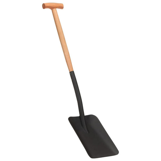 Garden Shovel T Grip Steel and Hardwood - Memoriex