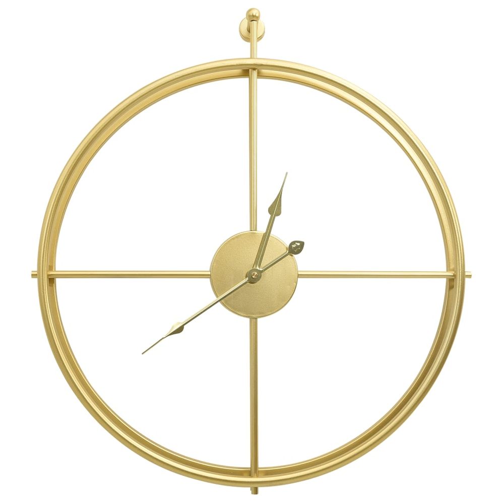 Wall Clock Gold 52 cm Iron