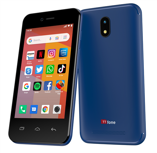 TTfone TT20 BLUE Smart 3G Mobile Phone