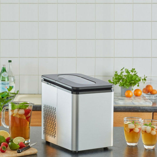 7L Electric Ice Cube Maker Machine