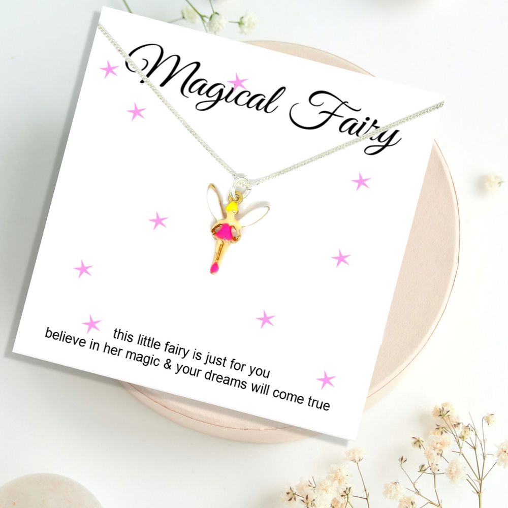 Magical Fairy Necklace & Card