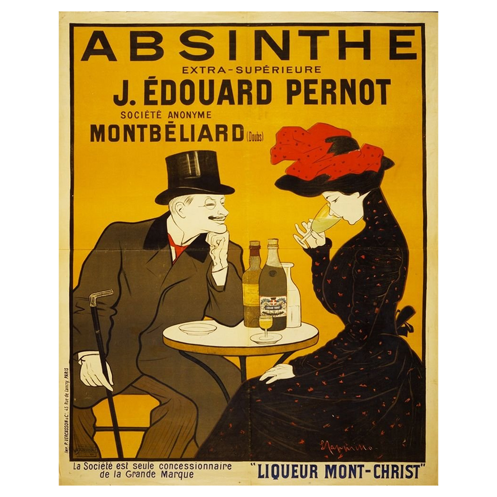 Vintage Metal Sign - Retro Advertising - Absinthe