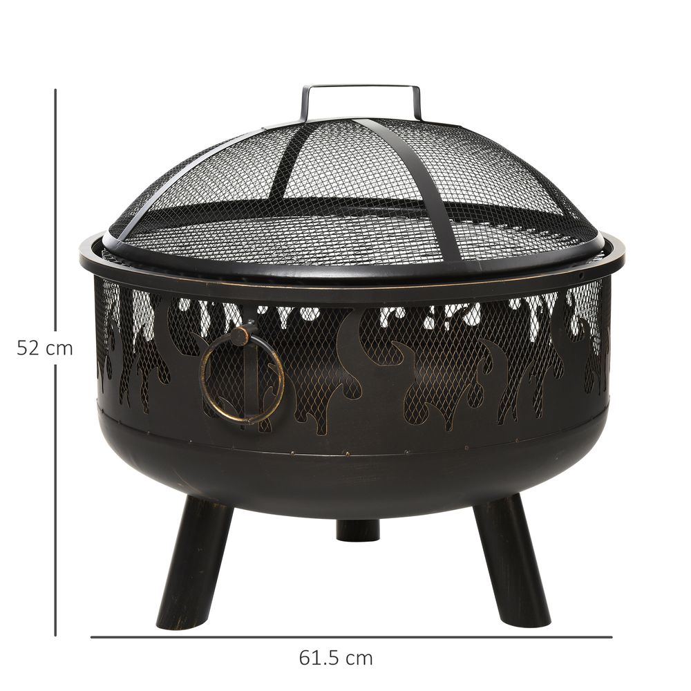 Cooking Grate Steel BBQ Grill Spark Screen Cover - Elevate