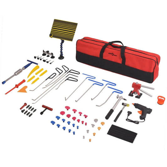 vidaXL 80 Piece Paintless Dent Repair Set Stainless Steel - Memoriex