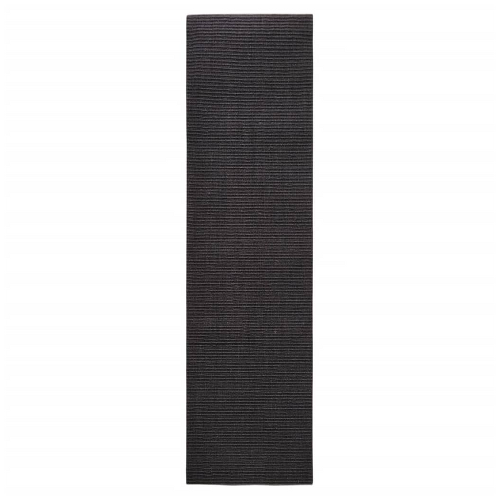 Scratching Post Black 80x300 cm