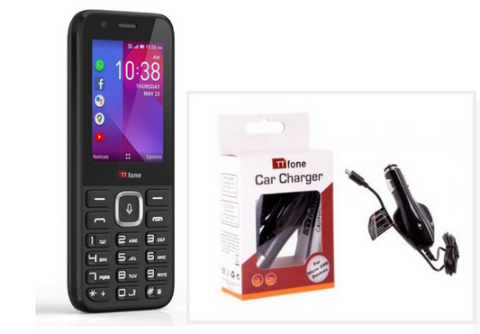 TT240 Simple Whatsapp Mobile Phone 3G KaiOS Feature Smartphone &