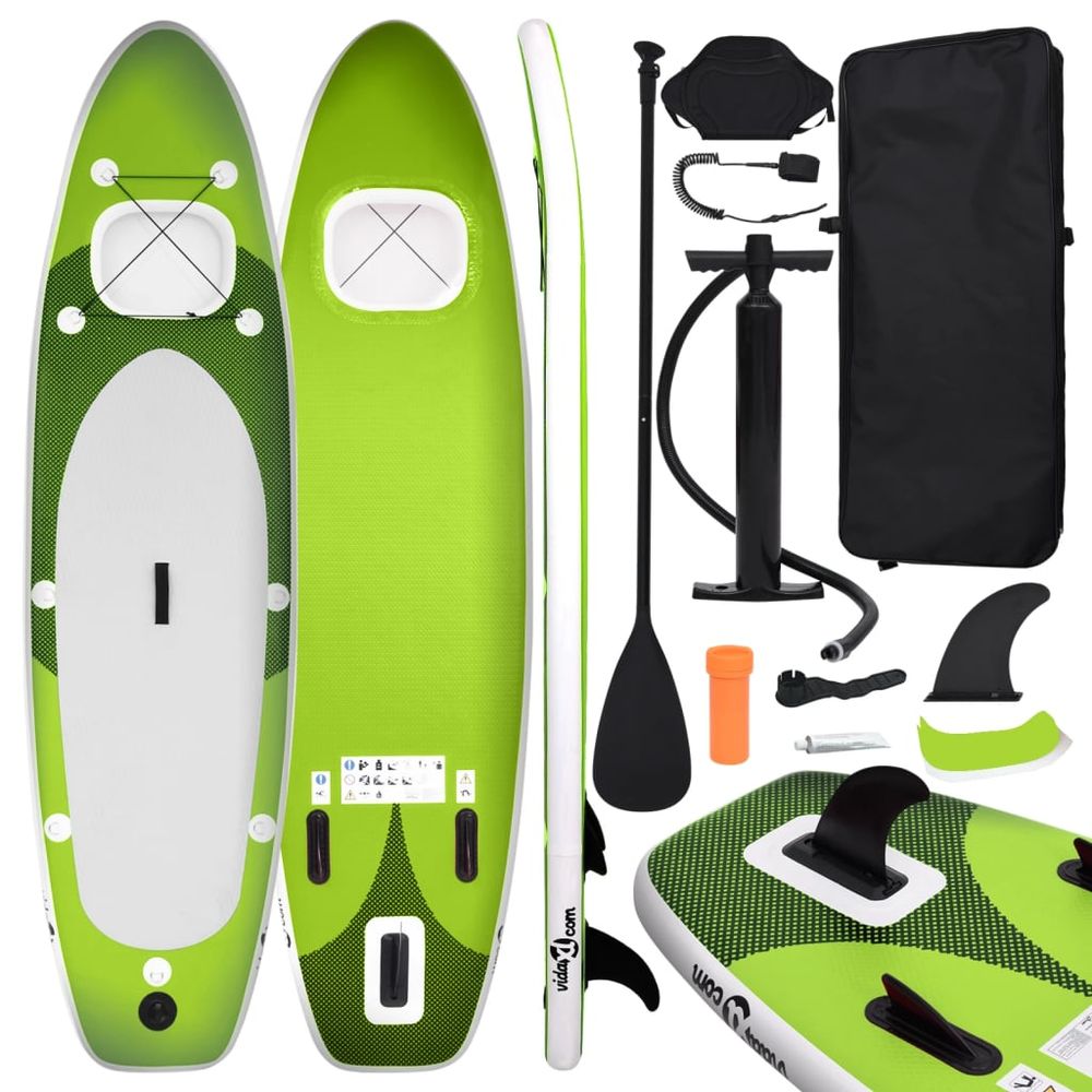 Paddle Board Set Sea Blue 360x81x10 cm