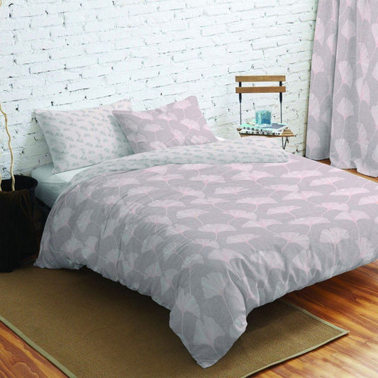 Opus 100% Soft Cotton Duvet Cover Set - Anya Pink