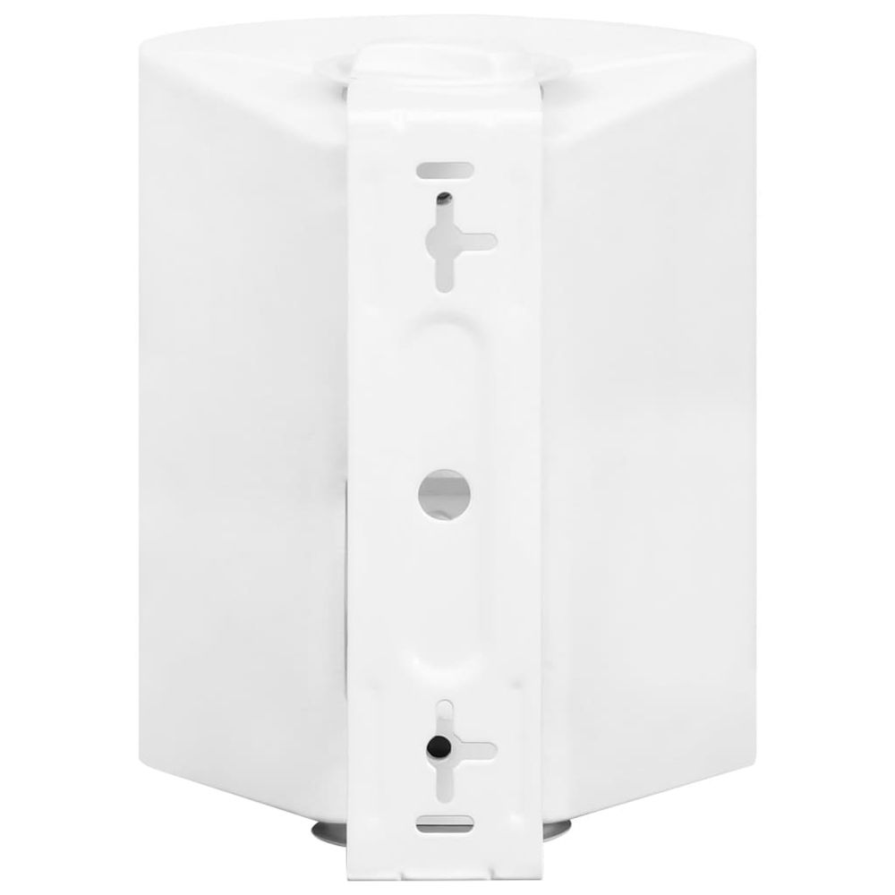 vidaXL Wall-mounted Stereo Speakers 2 pcs White Indoor Outdoor 80