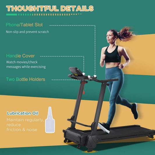 5HP Motorise Treadmill Machine MP3 & USB Player